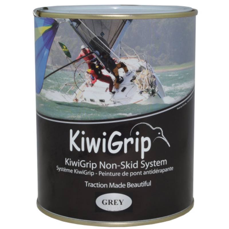 Kiwi Grip Non Slip Deck Paint White 1L Pouch