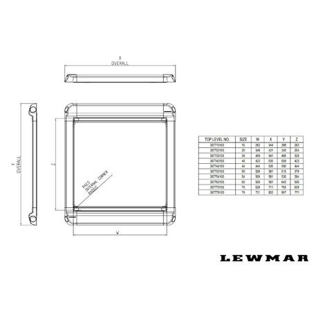 Lewmar Roller Shade