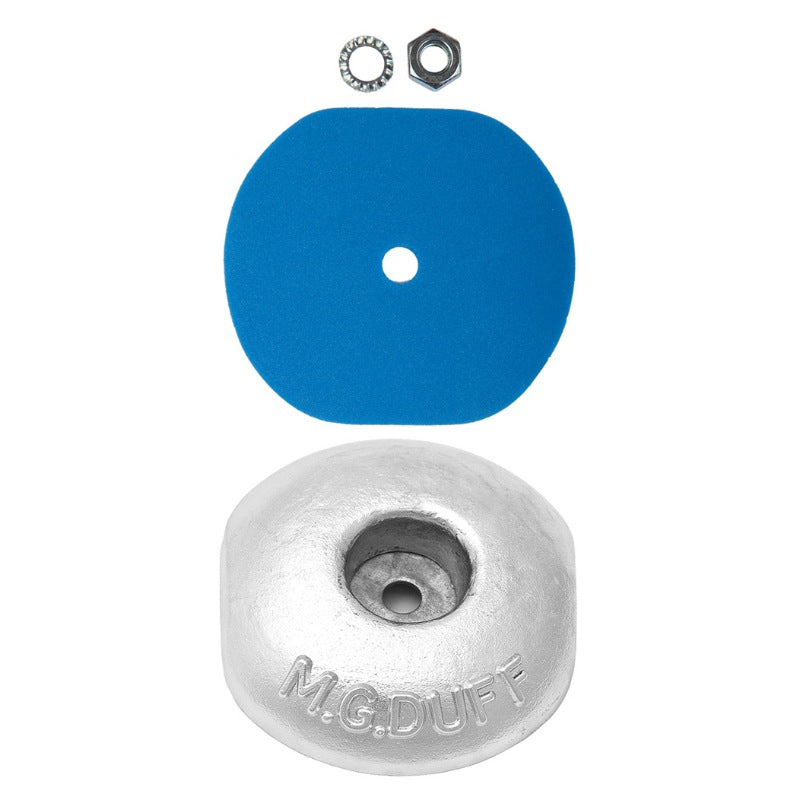 MGDuff Button Anode Zinc Bolt On