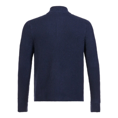 Musto Marina Button Neck Knit Sweater -  Navy / Medium
