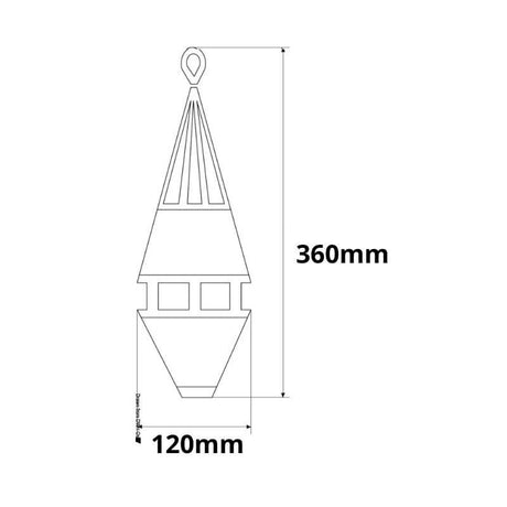 Osculati drogue HT 48L dimensions