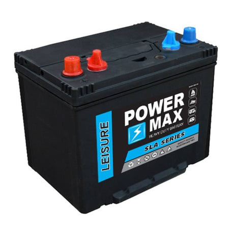 Powermax Battery Sealed 12V 110/85 AH Heavy Duty SLA Series Blue