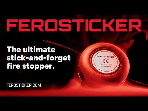 Ferosticker Self Sensing Fire Extinguisher Device F09-1