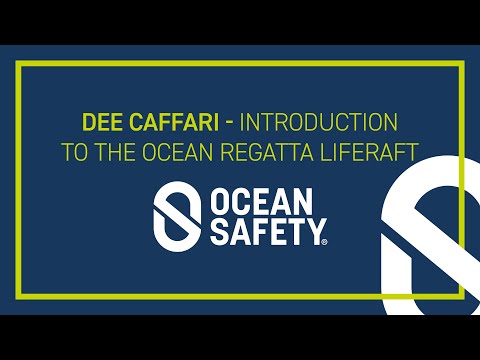 Ocean Safety Liferaft Regatta ISO9650-1, 4 Person Canister under 24 hour