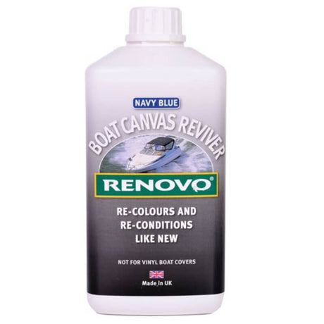 Renovo Navy Boat Canvas Reviver - 1L