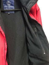 Maindeck Red Crew Jacket Navy Fleece