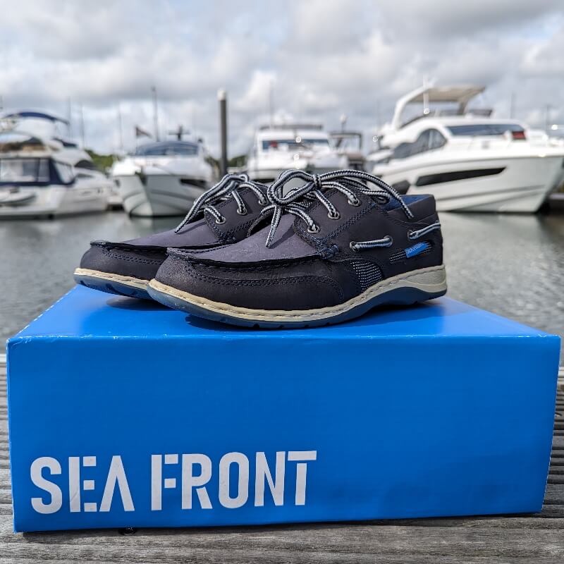 Sea Front Hurst Deck Shoe Navy