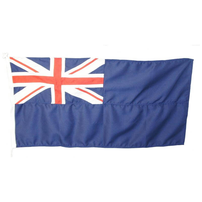 Sewn Blue Ensign Flag