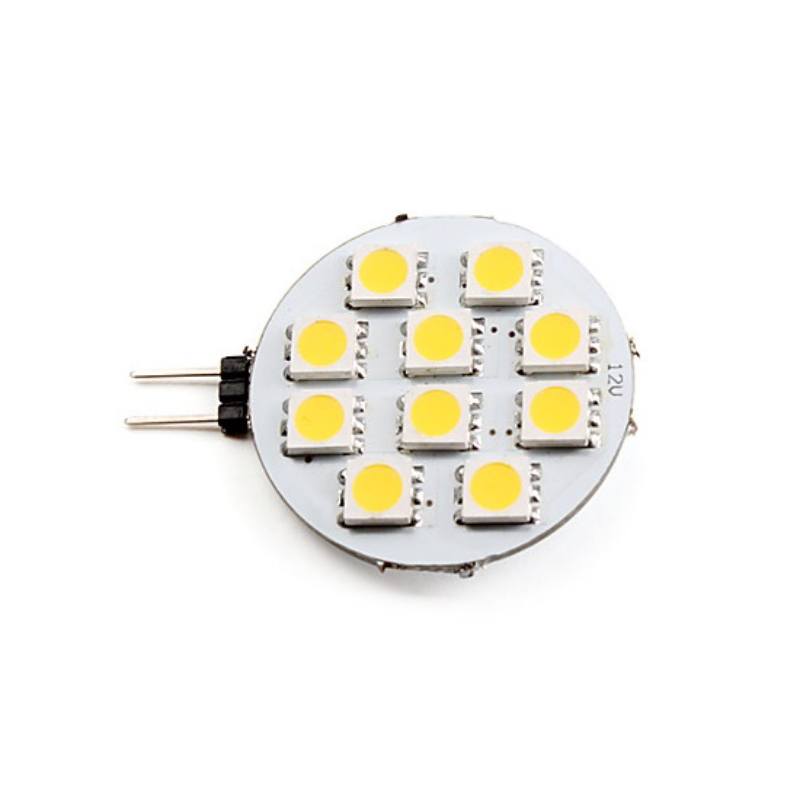 Side Pin Halogen Replacement Bulb 12LED G4 Warm White 222 Lumen