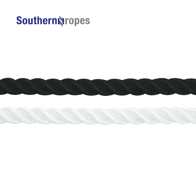 Southern Ropes 3 Strand Polyester Rope Per Metre