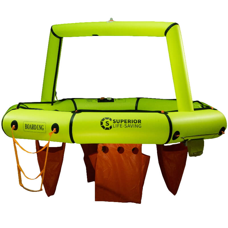Superior Liferaft HALO4+ with Canopy