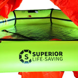 Superior Liferaft HALO4+ with Canopy