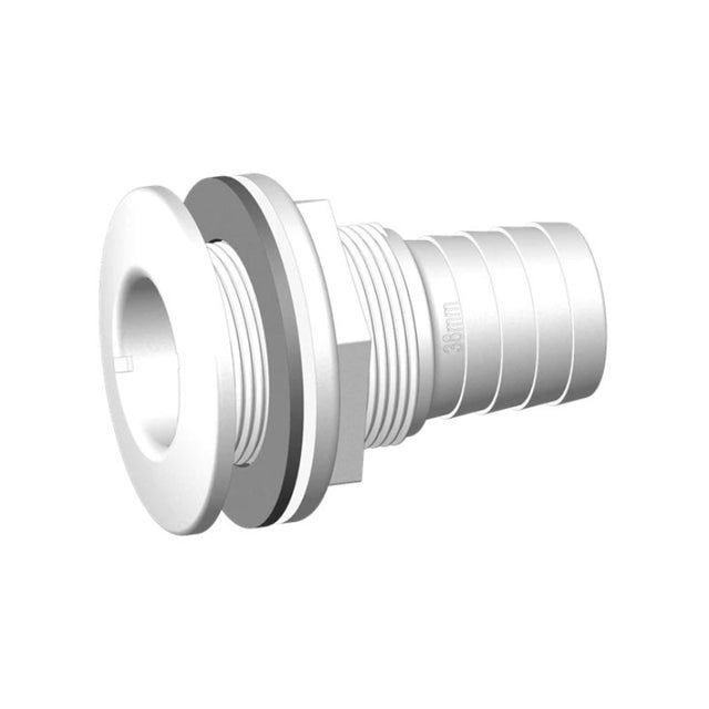 TruDesign thru hull skin fitting with hose tail