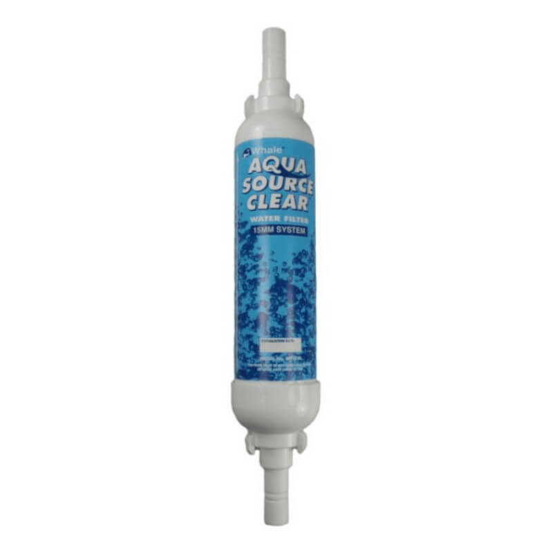 Whale AquaSource Clear Water Filter - Blue / 15mm