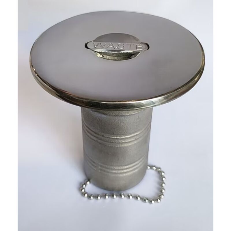 Deck Filler Flip Up Waste 1 1/2 S/Steel