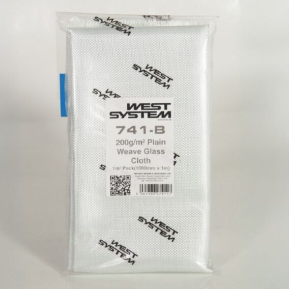 West System 741 B Plain Weave Glass Cloth 1000mm x 1m