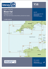 Imray Chart Y58 River Fal Falmouth and Truro